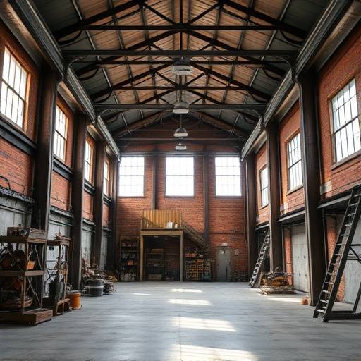 Image haute résolution du Loft Industriel, vue d'ensemble